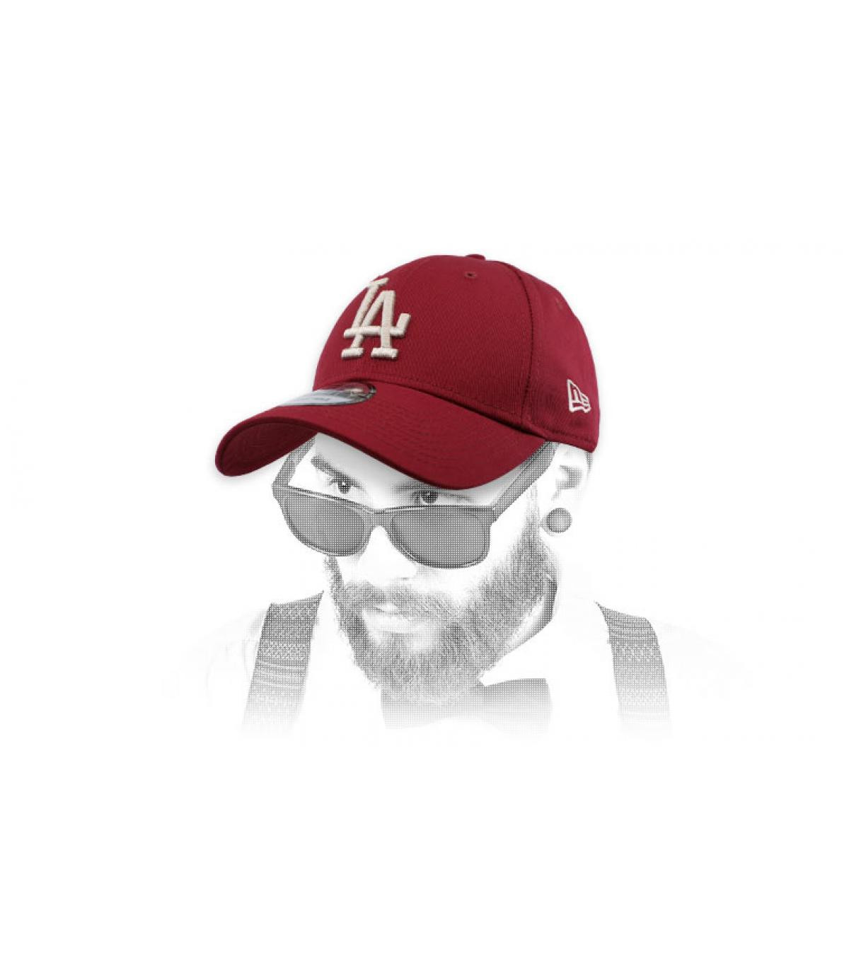Cap LA bordeaux beige Casquette League Ess 9Forty LA cardinal stone Cap LA bordeaux beige Casquette League Ess 9Forty LA cardinal stone